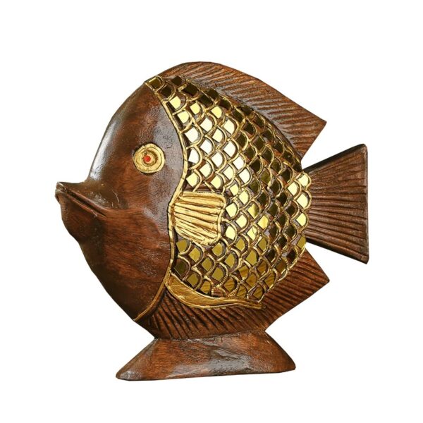 wood carving from Indonesia-wooden carved fish - Image 2