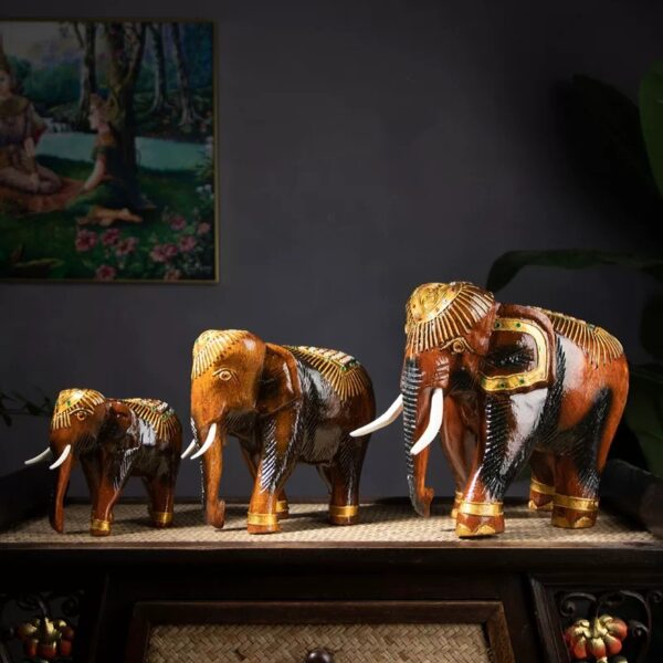wood carving from Indonesia- Elephant