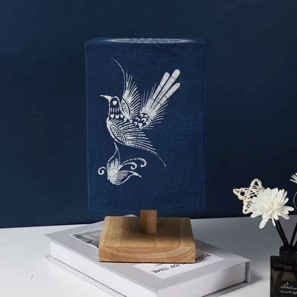 Guizhou Batik Intangible Heritage Table Lamp - Image 3