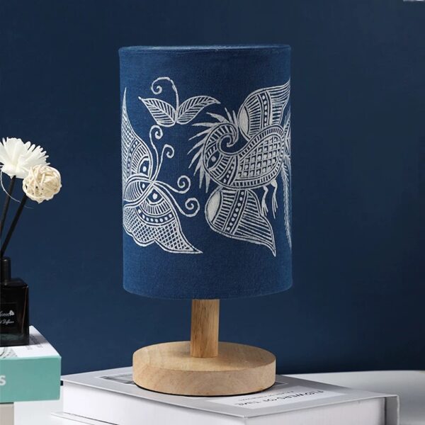 Guizhou Batik Intangible Heritage Table Lamp - Image 4